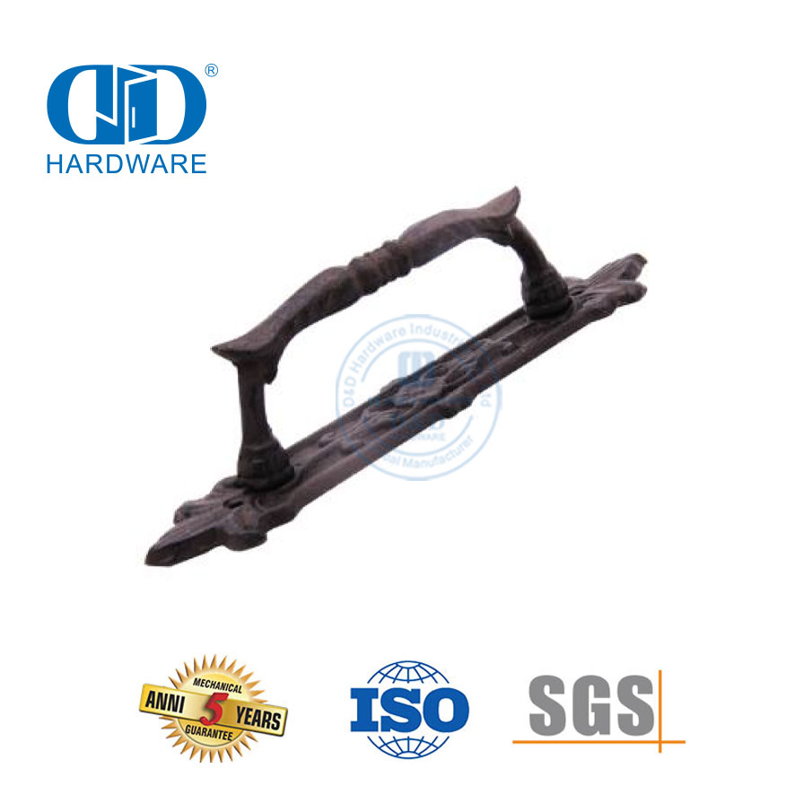 Aksesori Perangkat Keras Pintu Geser Gudang Gagang Tarik Modern Baja Tahan Karat untuk Pintu Bypass-DDBD096