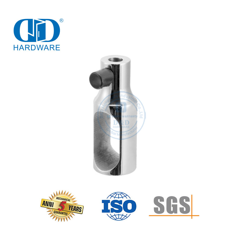 Pintu Penghenti Pintu Kamar Mandi Baja Tahan Karat Rol Pintu Geser Kaca Rol Pintu Kaca Pas untuk Kamar Mandi Kamar Kecil-DDGS117