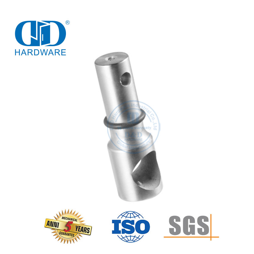 Stainless Steel Pintu Geser Menggantung Roller Pintu Kaca Perangkat Keras Pintu Pas untuk Kamar Mandi Toilet-DDGS123