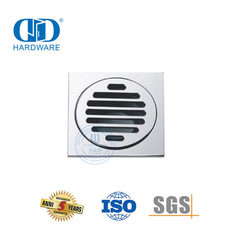 Stainless Steel Plastik Sqaure Tipe Linear Shower Drain Kamar Mandi Hardware Floor Drain Untuk Kamar Mandi-DDFD001