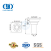 Stainless Steel Square Toilet Shower Drain Aksesori Furnitur Kamar Mandi Floor Drain Cover-DDFD003