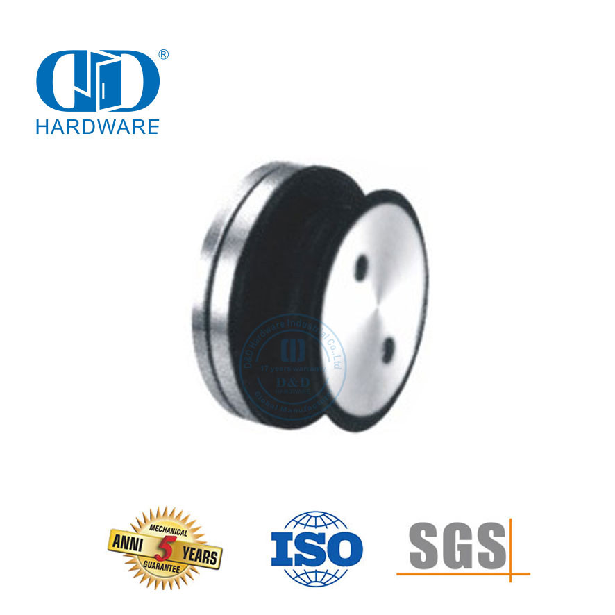 Sistem Pivot Pintu Kaca Stainless Steel Glass Point Fixed Fitting Patch Fitting Pivot-DDGP021