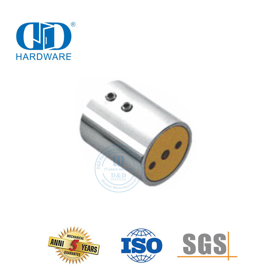 Sistem Bilik Mandi Stainless Steel Konektor Braket Panel Kaca Panel Mandi Kaca Tanpa Bingkai-DDSC033