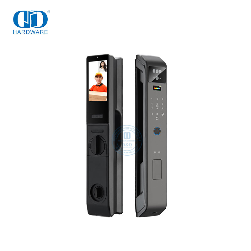 Kombinasi Pintar Elektronik 1080 Hd Kamera Wifi Kunci Pintar Sidik Jari Jarak Jauh dengan Kamera -DDEL004