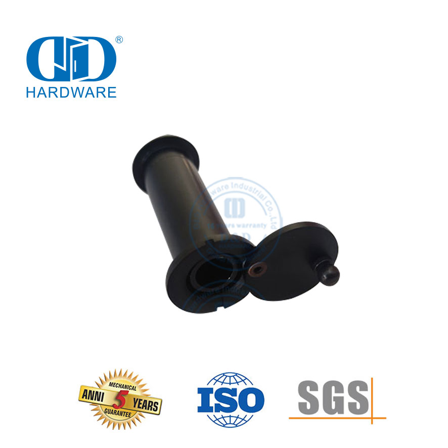 D & D Hardware 160 Derajat Pintu Pintu Hitam Pabrikan Pabrikan-DDDV001