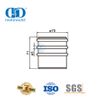 Penghenti Pintu Stainless Steel Tugas Berat dengan Cincin Karet Dari Pemasok Cina-DDDS041