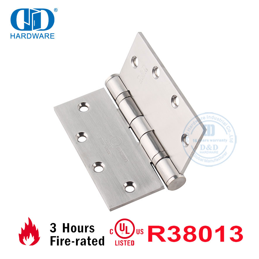 Pembuatan UL BHMA American Standard SUS304 Nilai Api Tersembunyi Mortise Kesehatan Rumah Sakit Hotel Pintu Engsel-DDSS006-FR-5x5x4.6mm