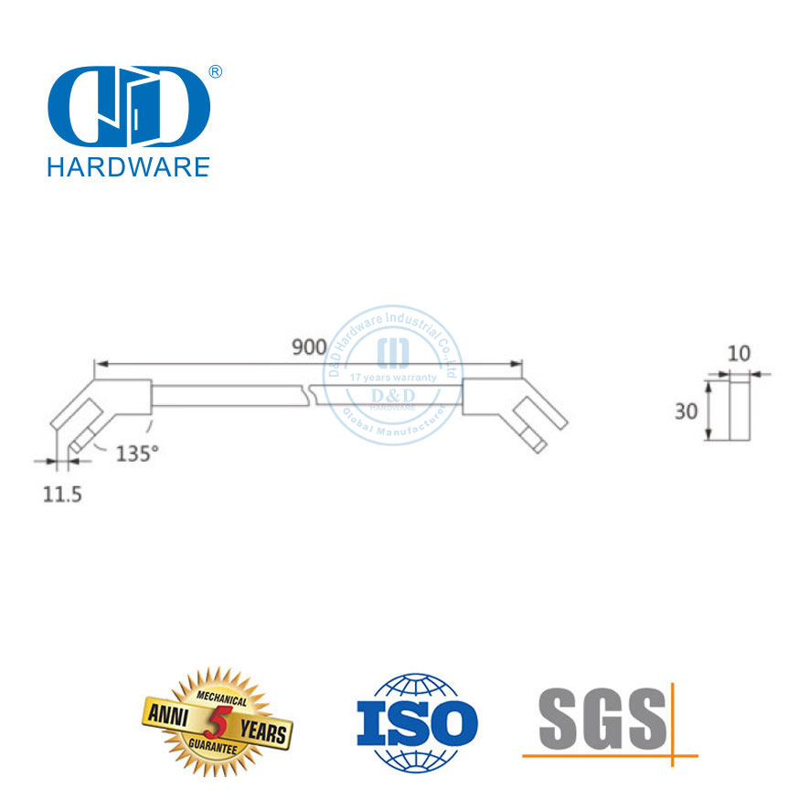 Partisi Bilik Mandi Stainless Steel Layar Mandi Komersial Kandang Mandi Industri-DDSC005