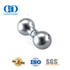 Gagang Pintu Kamar Mandi Kaca Persegi Bulat Tarik Kenop Pintu Kaca Stainless Steel-DDSK008