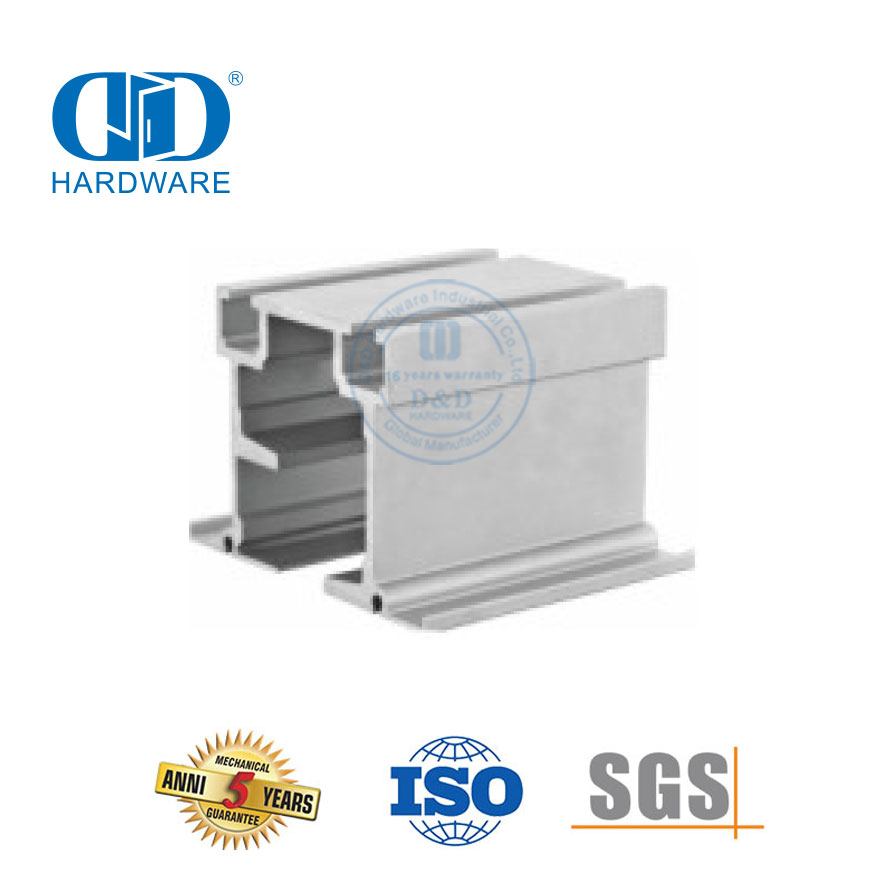 OEM Stainless Steel Profil Panduan Rel Kaca Aksesoris Pintu Geser Menggantung Roller Untuk Kamar Mandi Toilet-DDGS149