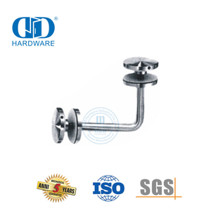 Produsen Stainless Steel Door Fitting Kaca Tangga Langkan Railing Handrail Bracket-DDHB001