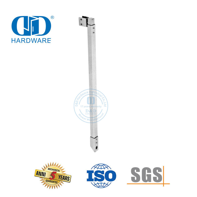 Bilik Mandi Komersial Stainless Steel Partisi Bilik Mandi Perangkat Keras Pintu Kaca-DDSC025