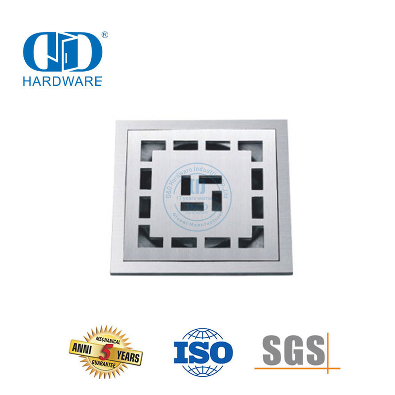 Hot Sale Stainless Steel Linear Floor Drain Kamar Mandi Shower Drain Lantai Dapur Drain-DDFD004