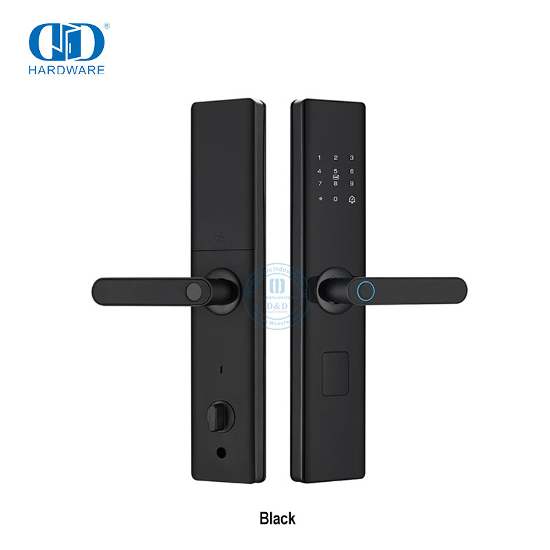 Apartemen Keyless Digital Keypad Menangani Kunci Pintu Masuk dengan Layar-DDDL002