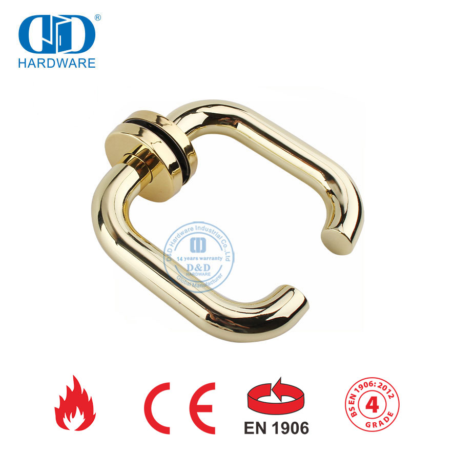 Gagang Tuas Stainless Steel 304 BS EN 1906 untuk Pintu Kayu-DDTH001-PVD