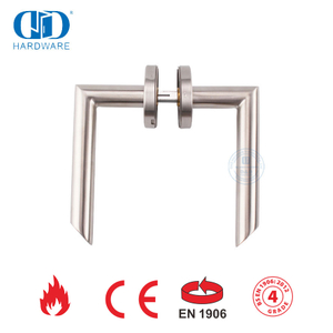 Perangkat Keras Funiture Desain Baru EN 1906 Hollow Tube Lever Handle-DDTH012-SSS