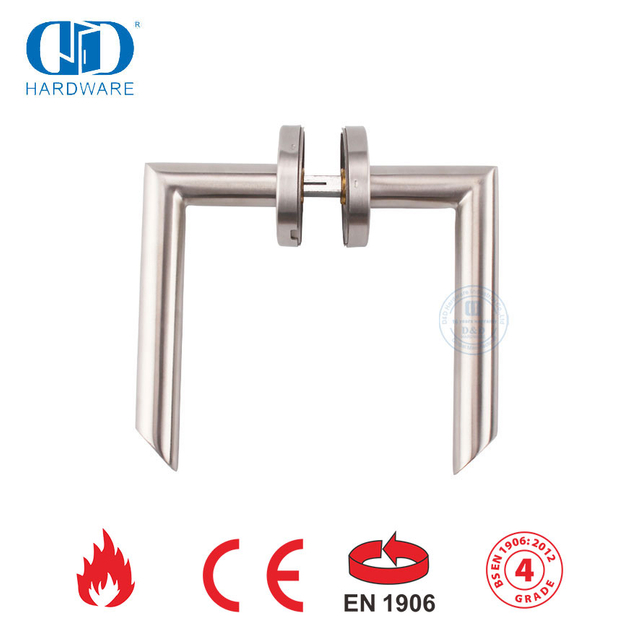 Perangkat Keras Funiture Desain Baru EN 1906 Hollow Tube Lever Handle-DDTH012-SSS