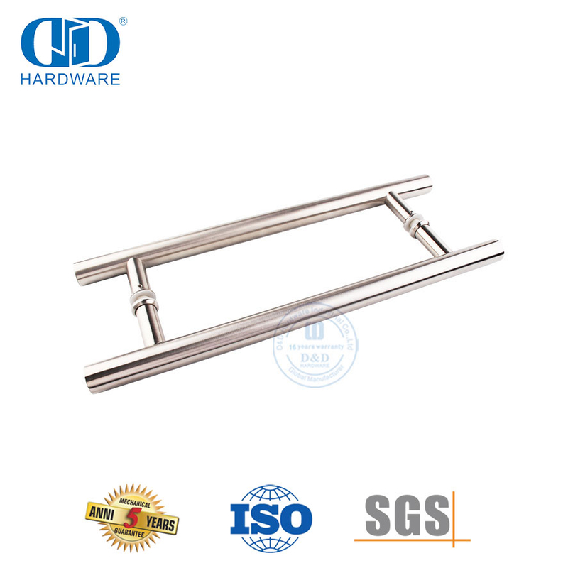 Pemasok Profesional Cina Pegangan Tarik Pintu Kaca Stainless Steel untuk Pintu Masuk-DDPH001-D-SSS
