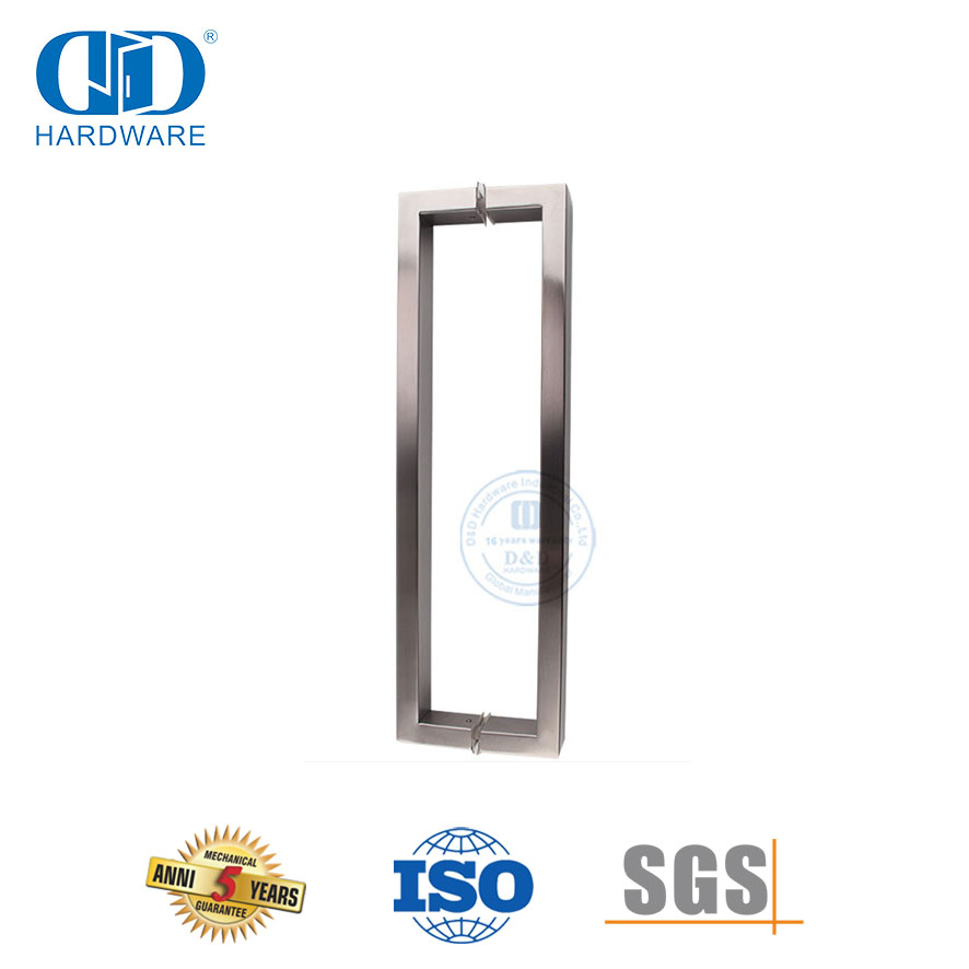 Produsen OEM Pegangan Tarik Stainless Steel untuk Pintu Kaca Kamar Mandi-DDPH015
