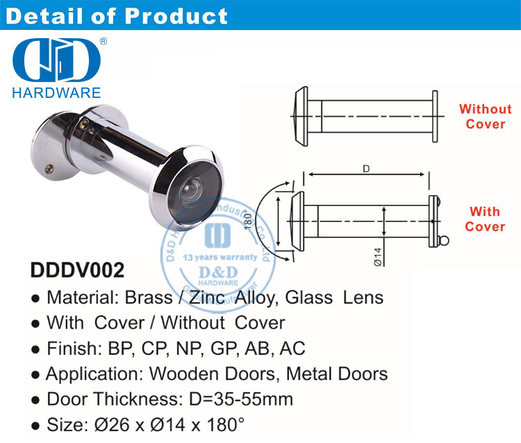 Pintu Peephole Cover 