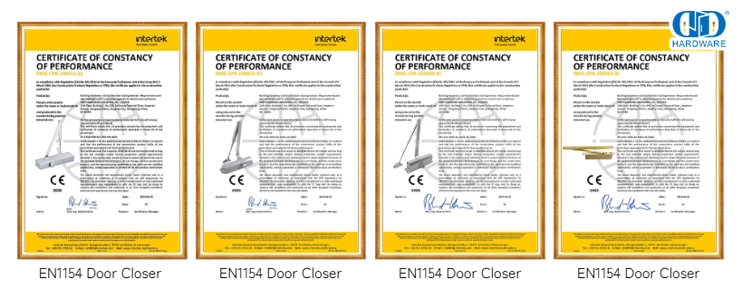 CE Certification Door Closer Penutup Pintu Sertifikasi CE