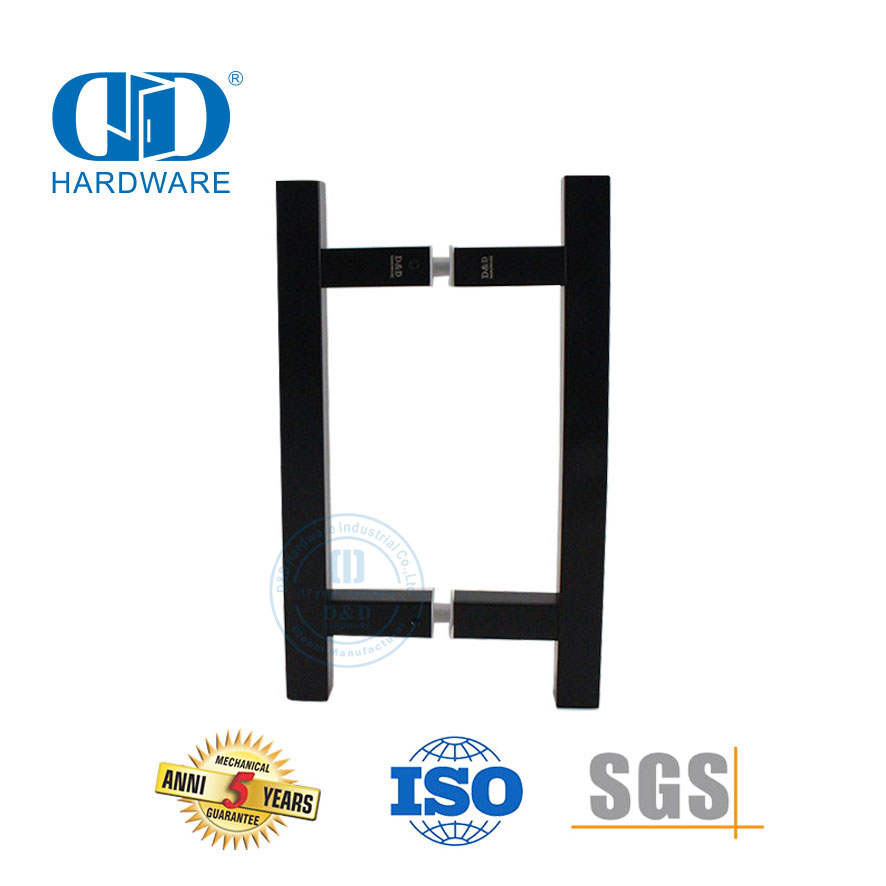Brilliance Modern Simple Stainless Steel Pull Handle untuk Pintu Kaca Kamar Mandi-DDPH016-A Φ25-MB