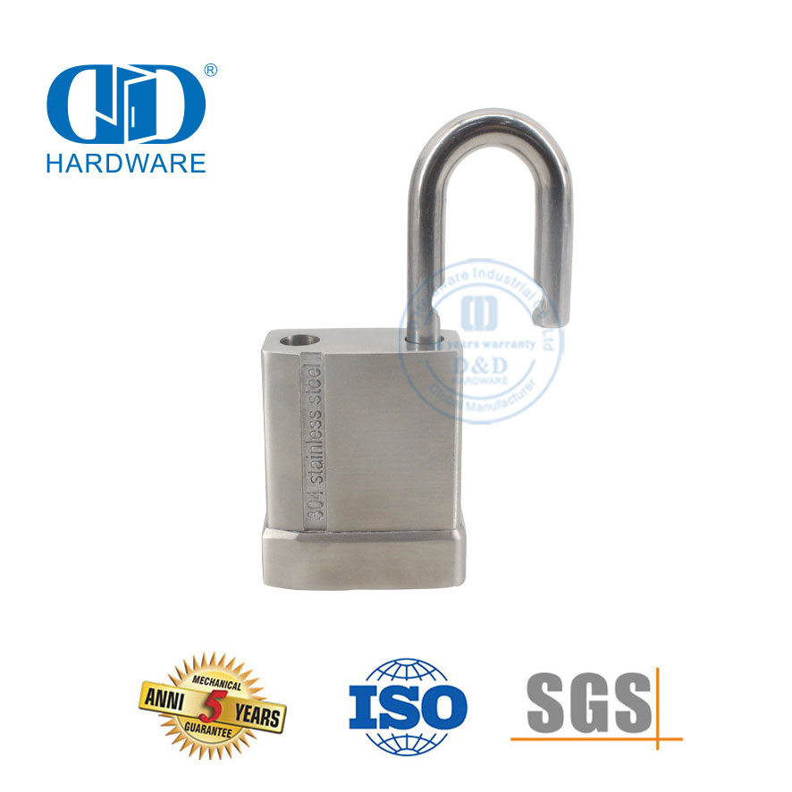 Stainless Steel Kuningan Tahan Panas Aplikasi Buka Kunci Sidik Jari USB Pengisian Sangat Cerdas Gerbang Gudang Pintu Rumah Gembok-DDPL0011-50mm
