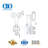 Gantungan Pintu Geser Aksesoris Kaca Stainless Steel Set Aksesori Kamar Mandi Fitting Kaca untuk Kamar Mandi-DDGS100