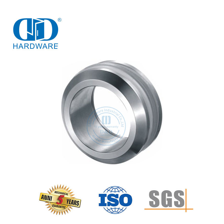 Aksesoris Perabot Stainless Steel Pegangan Knob Kaca Peralatan Pas Aluminium Melalui Lubang Cupped Handle-DDSK015