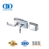 Keamanan Tinggi Stainless Steel Kaca Fitting Patch Perangkat Keras Pintu Lockset Handle Lock Untuk Kantor Sekolah-DDGL002