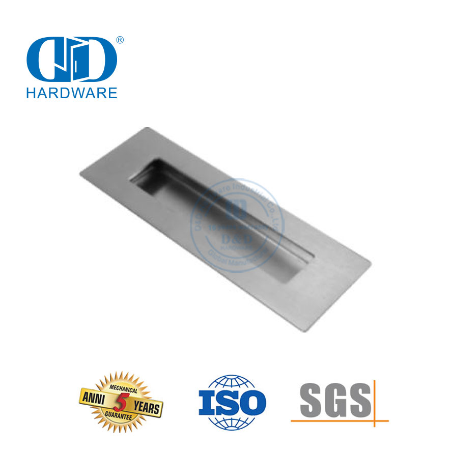 Stainless Steel Desain Modern Perangkat Keras Aksesoris Perabot Pintu Gudang Pegangan Pintu Geser-DDBD109