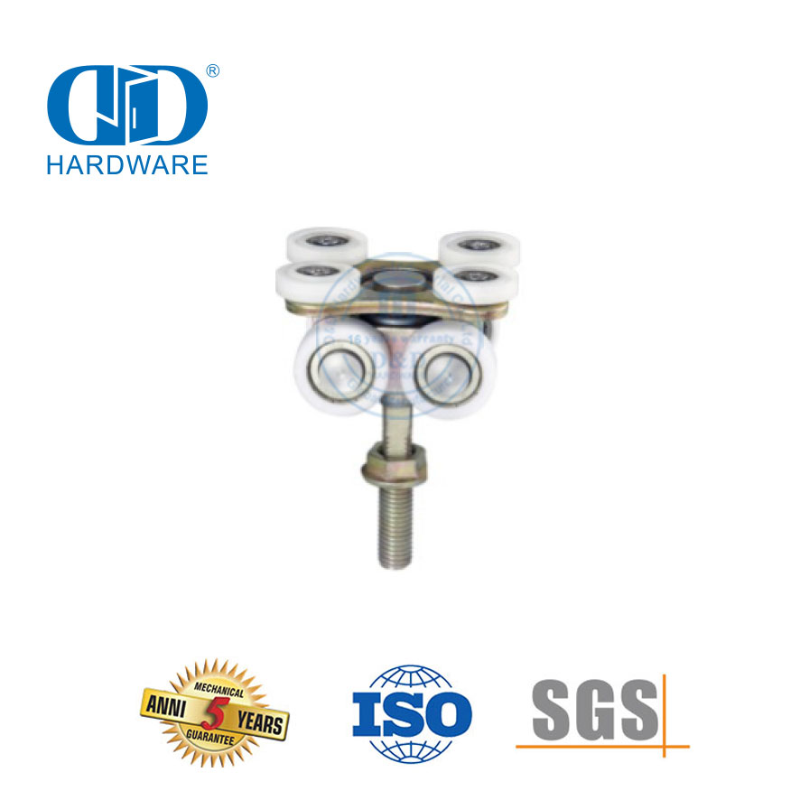 Stainless Steel Pintu Kamar Mandi Katrol Menggantung Roller Kamar Mandi Aksesoris Pintu Kaca Pas untuk Pintu Geser-DDGS161
