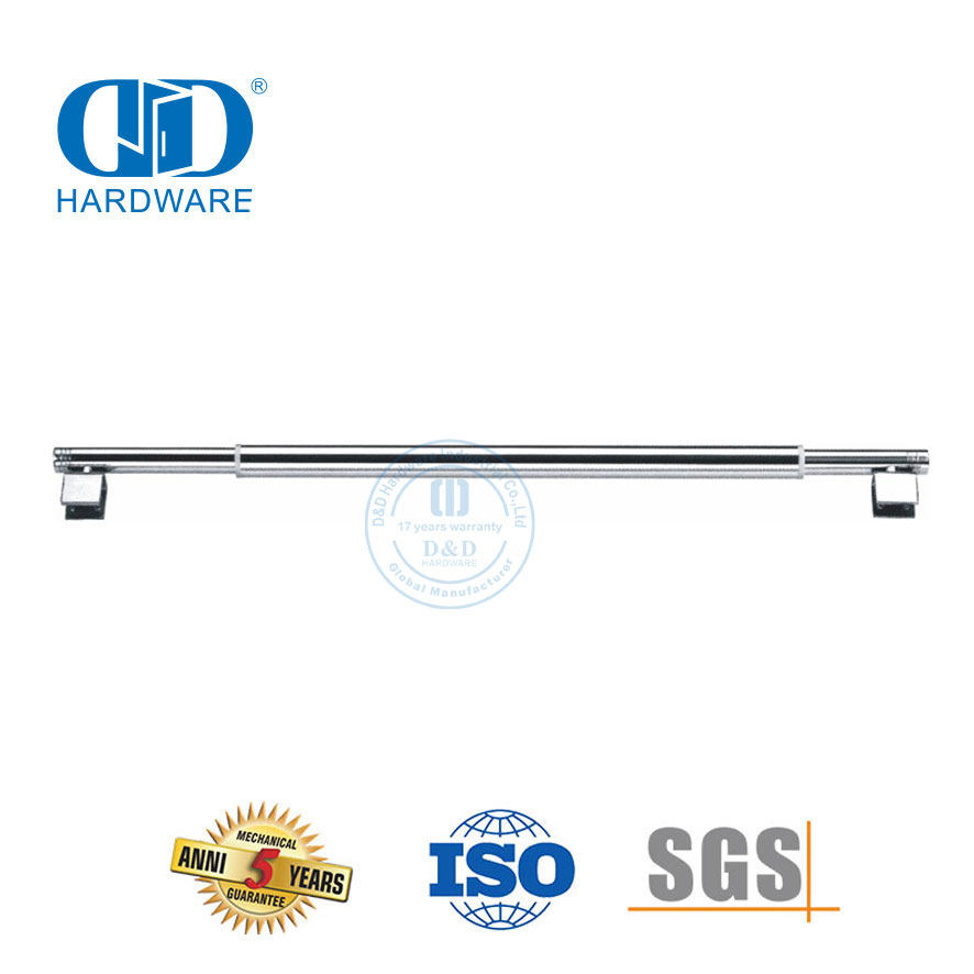 Bilik Mandi Komersial Stainless Steel Sistem Bilik Mandi Komersial Batang Mandi Kaca Perangkat Keras-DDSC024