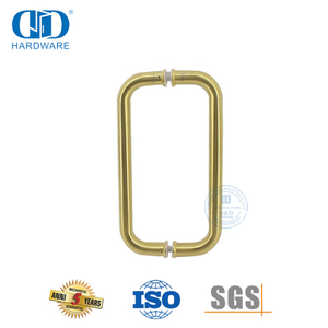 Aksesoris Pintu Kamar Mandi Handuk Bar Pintu Kaca Geser Pegangan Tarik Belakang Ke Belakang-DDPH007-A-SB
