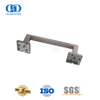 Pegangan Tarik Satu Sisi Dorong Persegi Stainless Steel Finish Satin untuk Pintu Logam Kaca Komersial-DDPH035