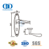 Tuas Pegangan Solid Pintu Eksterior Modern Berkualitas Tinggi SUS304 Klasik dengan Backplate-DDLP002