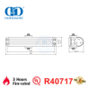 Sertifikasi UL Industri Nilai Api Kontrol Dapat Disesuaikan Aluminium Slience Hidrolik Otomatis Dapur Pintu Ganda Closer-DDDC058