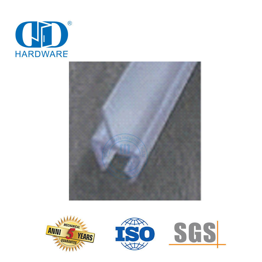 Berbagai Jenis Strip Segel PVC Strip Penyegel Karet Kamar Mandi Pintu Kaca Strip Segel Plastik Tahan Air-DDWS004
