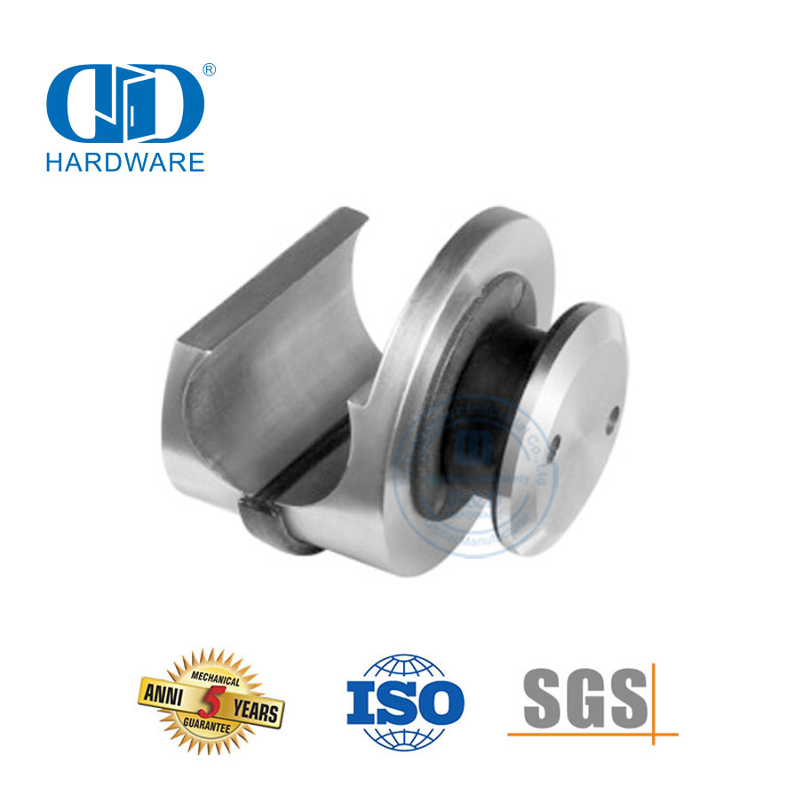 Aksesori Kamar Mandi Perangkat Keras Kaca Stainless Steel Rol Gantung Perangkat Keras Bangunan untuk Pintu Geser-DDGS111