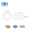 Aksesoris Perabot Stainless Steel Pegangan Knob Kaca Peralatan Pas Aluminium Melalui Lubang Cupped Handle-DDSK015
