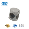 Konektor Engsel Mandi Kaca Stainless Steel Konektor Tabung Konektor Sudut Dinding-DDWC007