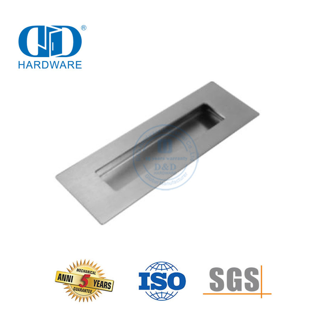 Stainless Steel Desain Modern Perangkat Keras Aksesoris Perabot Pintu Gudang Pegangan Pintu Geser-DDBD109