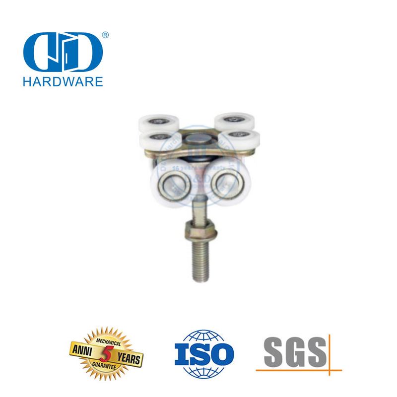 Stainless Steel Pintu Kamar Mandi Katrol Menggantung Roller Kamar Mandi Aksesoris Pintu Kaca Pas untuk Pintu Geser-DDGS161