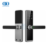 Kunci Gagang Pintar Pintu Kayu dengan Aplikasi WIfi Sidik Jari Cerradura Inteligente Bekerja dengan TUYA WIFI -DDDL007