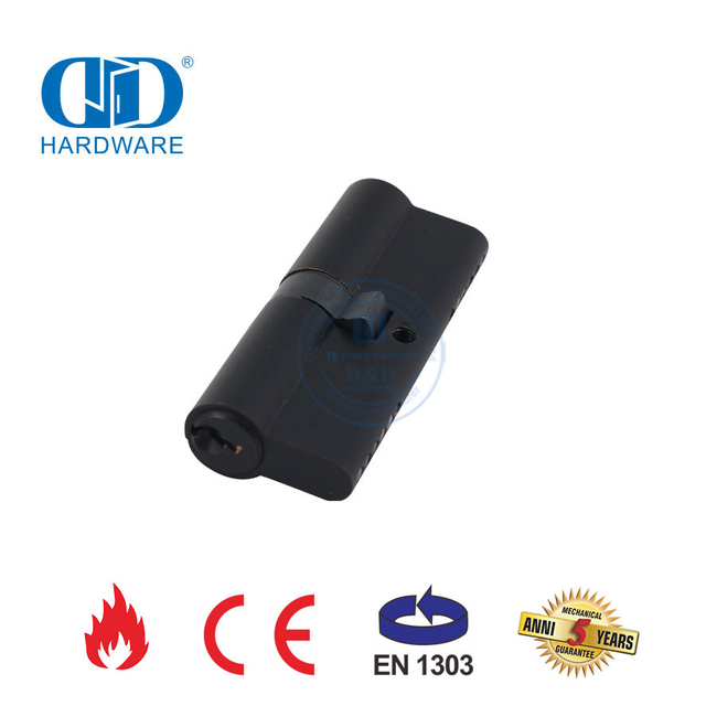 Aksesori Perangkat Keras Pintu EN 1303 Kualitas Tinggi Silinder Kunci Tanggam-DDLC003-80mm-MB