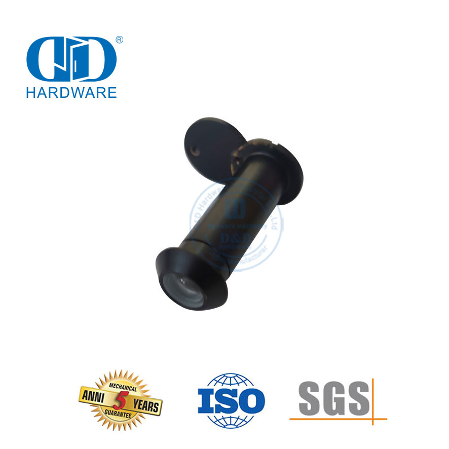D & D Hardware 160 Derajat Pintu Pintu Hitam Pabrikan Pabrikan-DDDV001