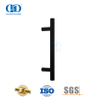 Perangkat Perabot Mewah Hitam Pintu Kayu Stainless Steel T Bar Pegangan Tarik Berongga-DDPH031-MB
