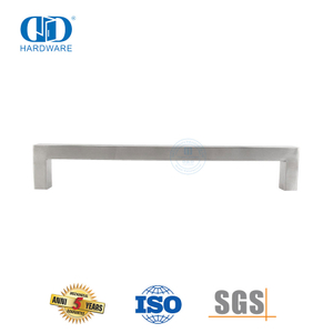 Pegangan Tarik Stainless Steel Bentuk Bangku Desain Modis untuk Pintu Logam-DDPH034-SSS