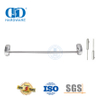 Stainless Steel CE EN1125 Fire Rated Panic Bar dengan Latche Bolt Lock Bar Untuk Pintu Ganda Tunggal-DDPD022-CE