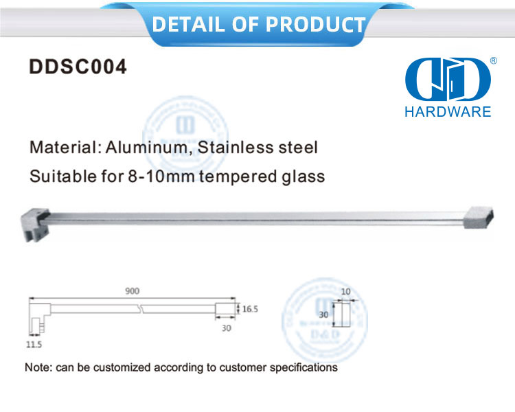 Layar Mandi Komersial Laminasi Bilik Mandi Stainless Steel Sistem Bilik Mandi-DDSC004